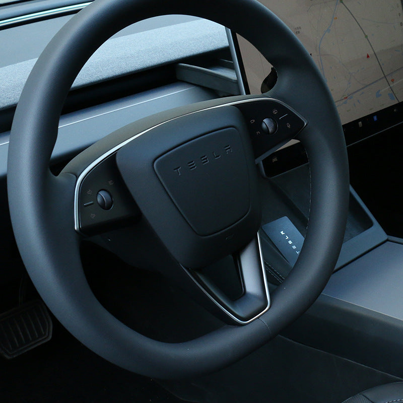Tesla Model 3 Highland Steering Wheel Panel Trim Decorative Stickers