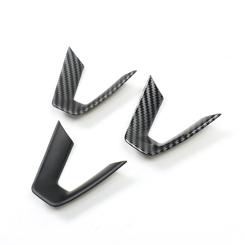 Tesla Model 3 Highland Steering Wheel Panel Trim Decorative Stickers