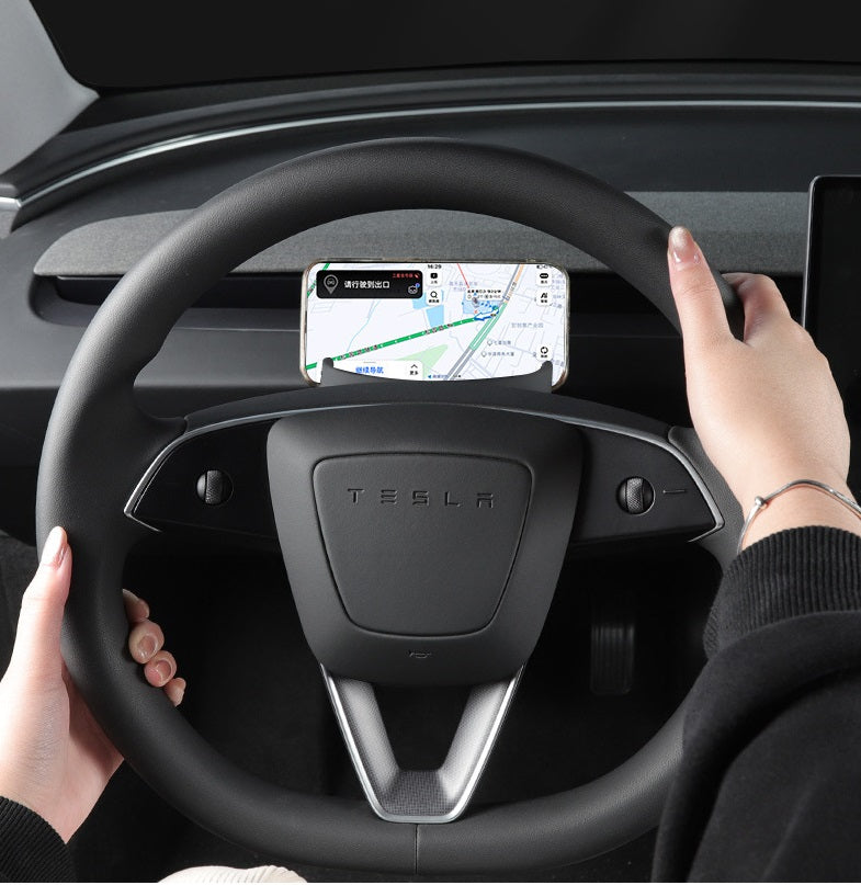Tesla Model 3 Highland Steering Wheel Mobile Phone Holder