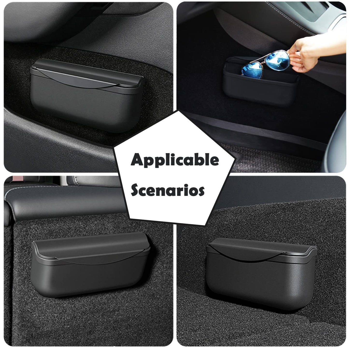 Tesla Model 3 Highland Sunglasses Holder Center Console Organizer