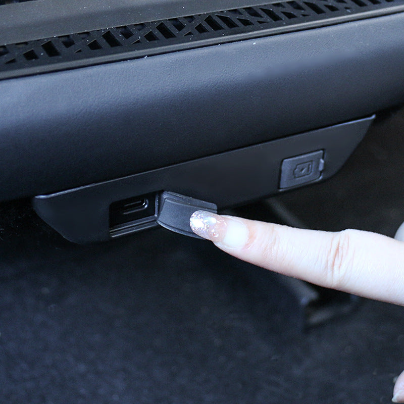 Tesla Model 3 Highland Rear USB Charging Port Protective Cover