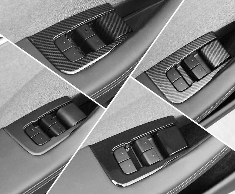 Tesla Model 3 Highland Window Lift Button Switch Trim Set