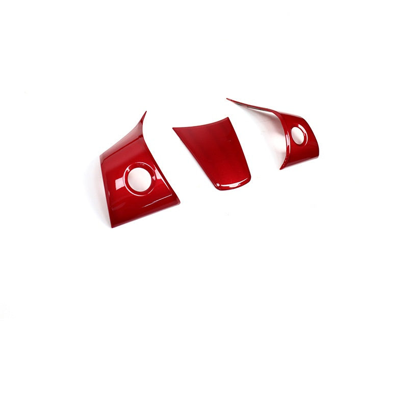 Tesla Model 3 Steering Wheel Panel Trim Set 3pcs