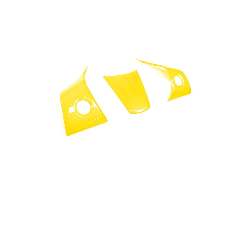 Tesla Model 3 Steering Wheel Panel Trim Set 3pcs