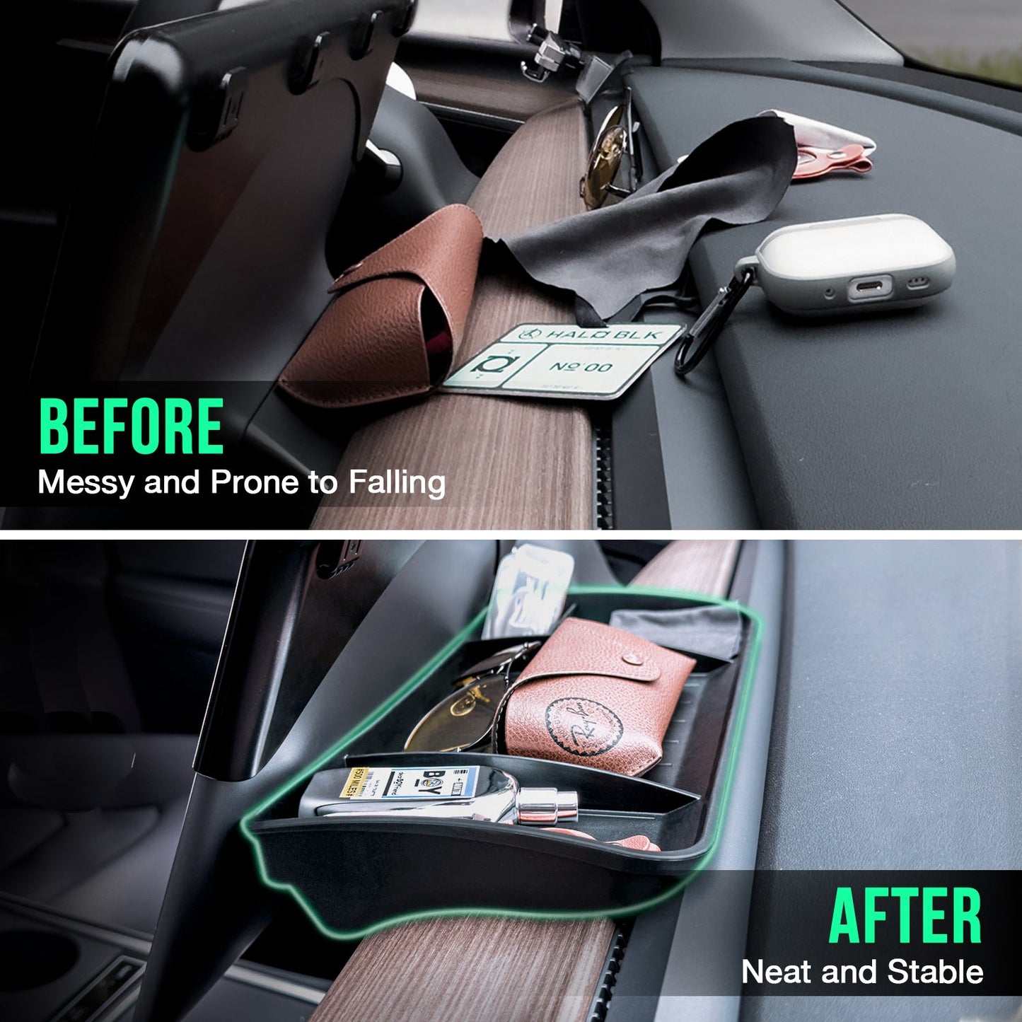 Model 3/Y Dashboard Hidden Storage Box ETC Organizer Tray