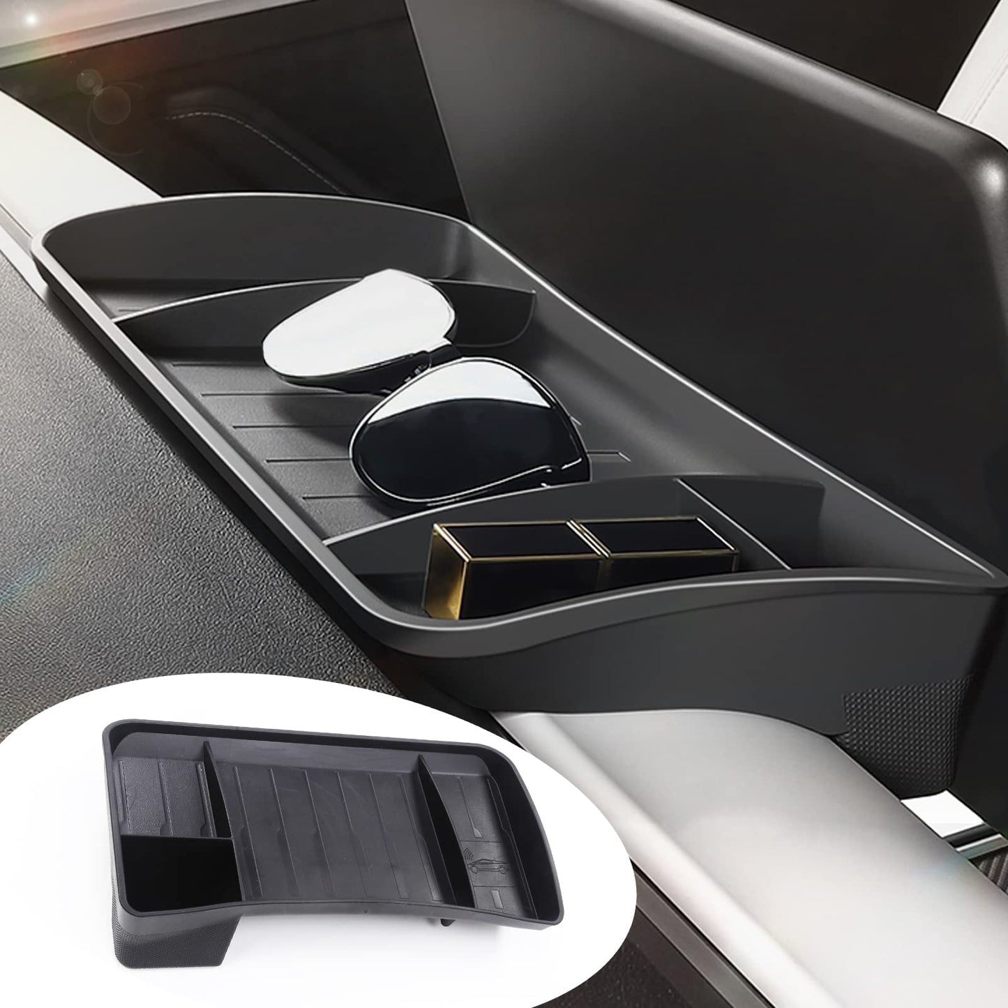Model 3/Y Dashboard Hidden Storage Box ETC Organizer Tray