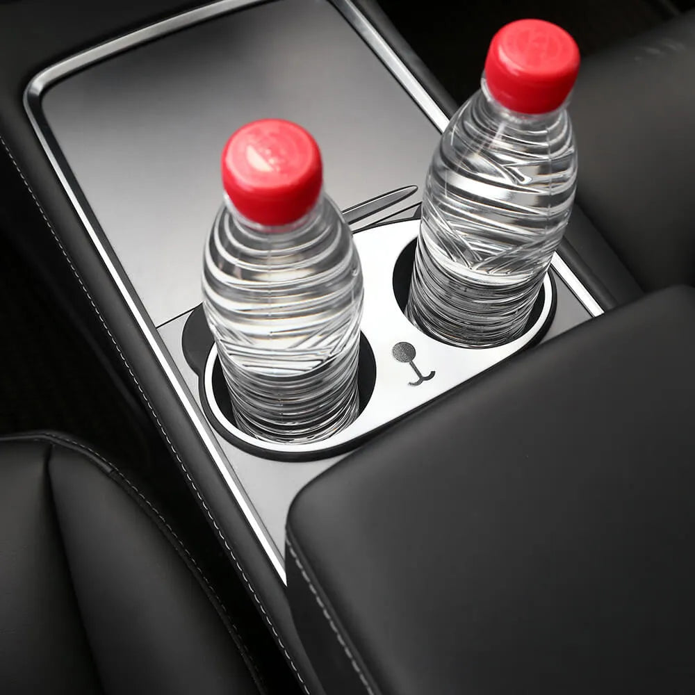 Tesla Model 3/Y Panda Style Center Console Cup Holder Insert
