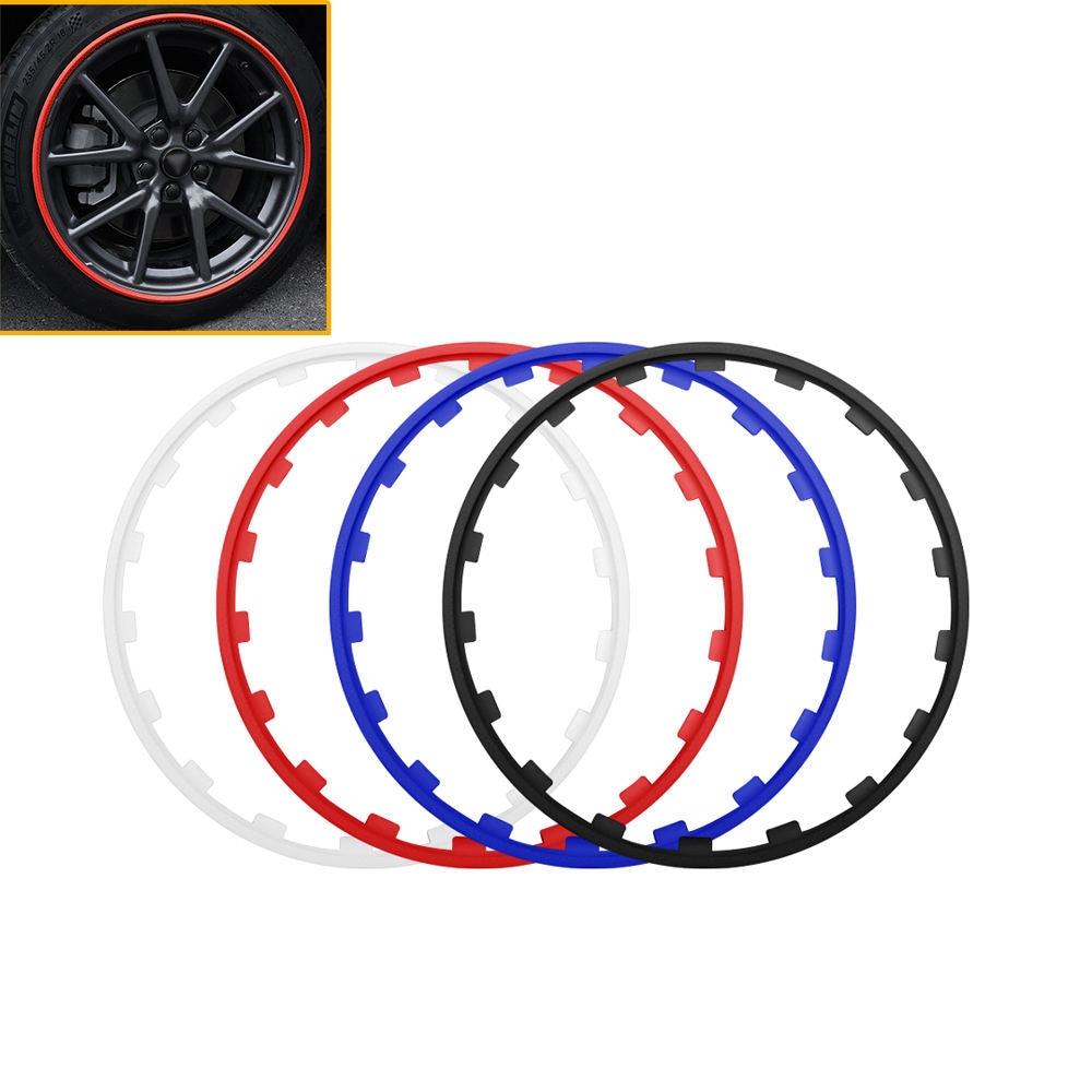 Tesla Model 3/Y Wheel Rim Protector Ring Hub Anti Scratch Strip (4pcs)