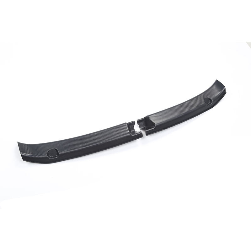 Tesla Model Y Carbon Fiber Trunk Bumper Protector Guard 2Pcs
