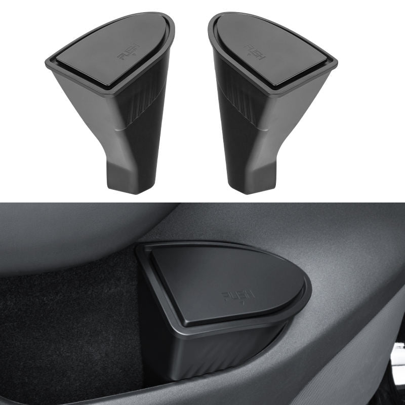 Tesla Model Y Front Door Trash Can Storage Box Set Of 2
