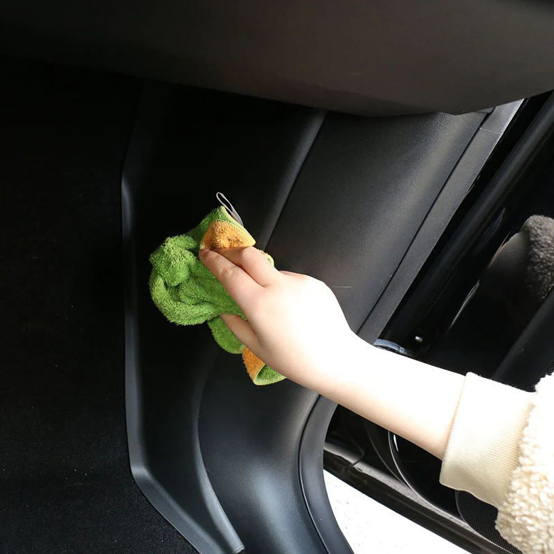 Tesla Model Y Front Seat Rest Pedal Anti Kick Pads