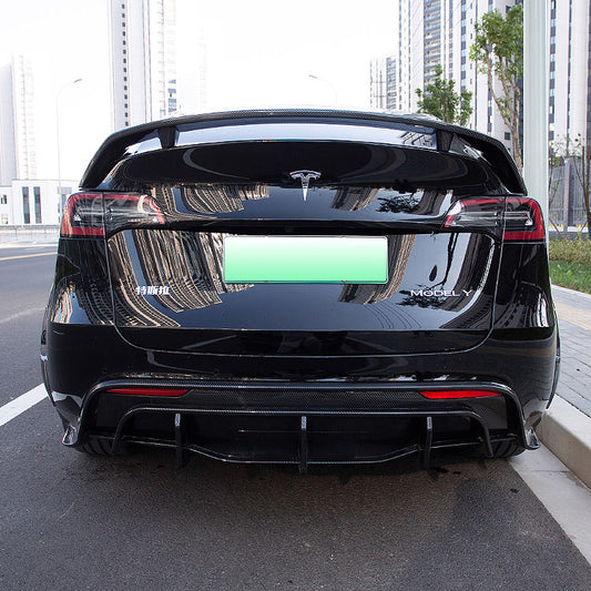 Tesla Model Y Rear Bumper Diffuser Lip Spoiler 2021-2024