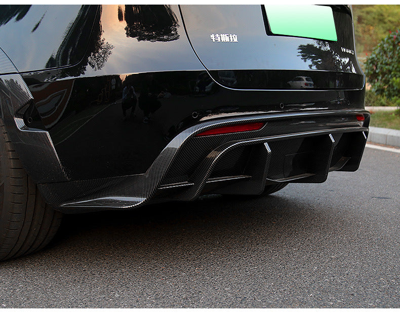 Tesla Model Y Rear Bumper Diffuser Lip Spoiler 2021-2024