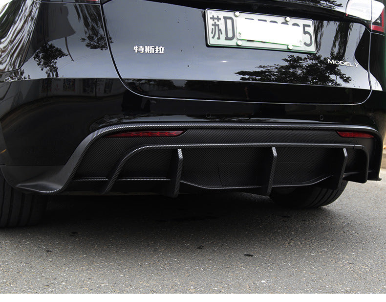 Tesla Model Y Rear Bumper Diffuser Lip Spoiler 2021-2024