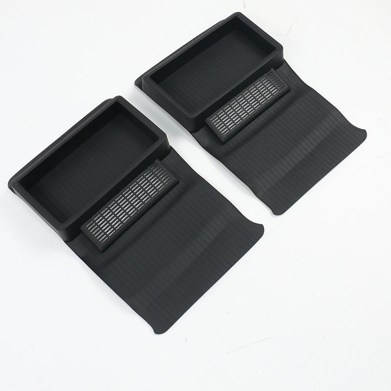 Tesla Model Y Under Seat Storage Box Guard Board Mats