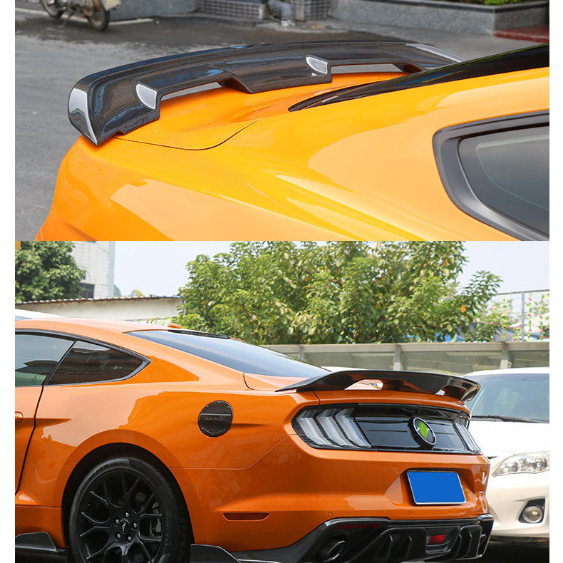 Carbon Fiber Rear Spoiler For Ford Mustang GT500/GT350 2015-2021