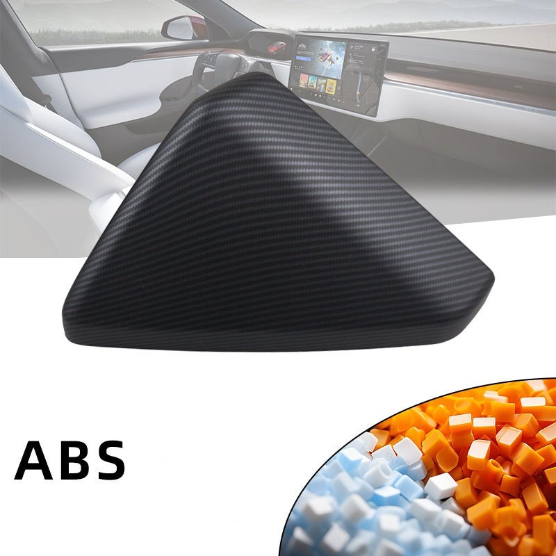 Cybertruck Carbon Fiber Side Mirror Cover Caps