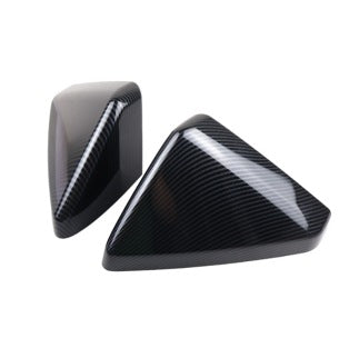 Cybertruck Carbon Fiber Side Mirror Cover Caps