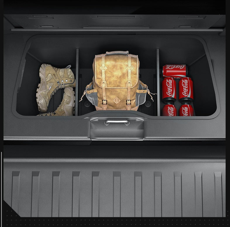 Cybertruck Sub Trunk Divider Lower Storage Partition
