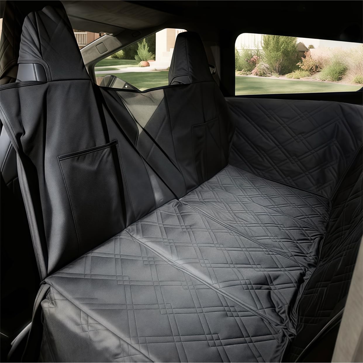 Cybertruck Rear Seat Pet Mats Dog Seat Cover