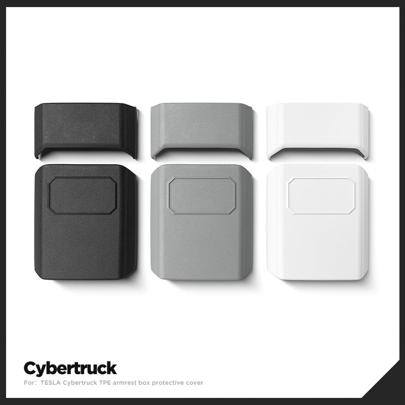 Cybertruck Armrest Box Protective Cover 2Pcs