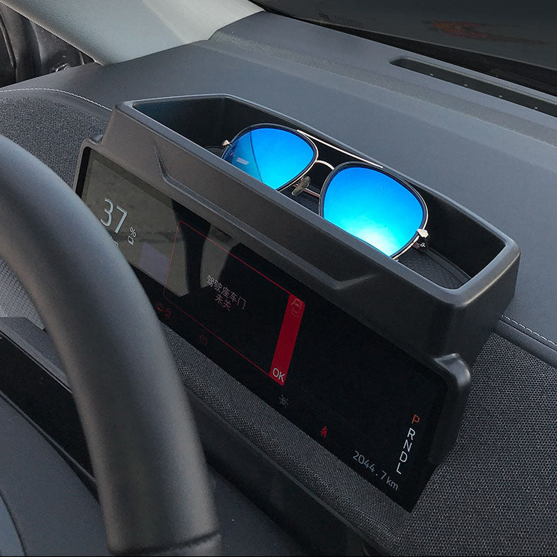 Dashboard Storage Box Sunglasses Holder For Ford Mustang Mach-E 2021-2025