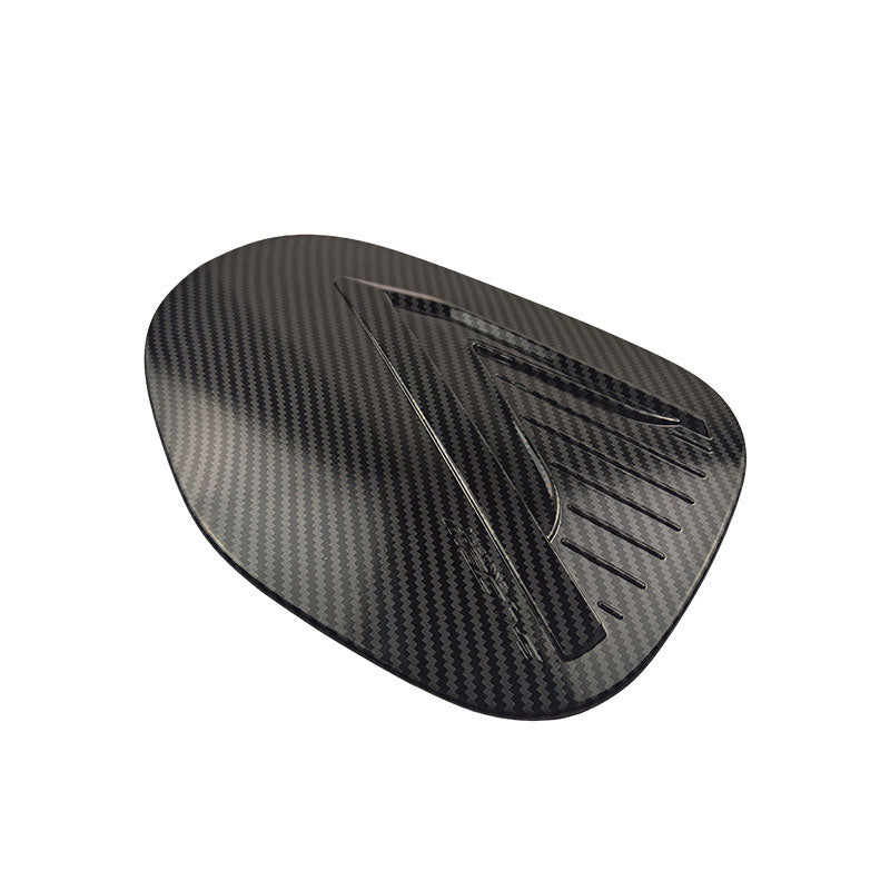 Mach-E Charging Port Cover Carbon Fiber Style For Ford Mustang