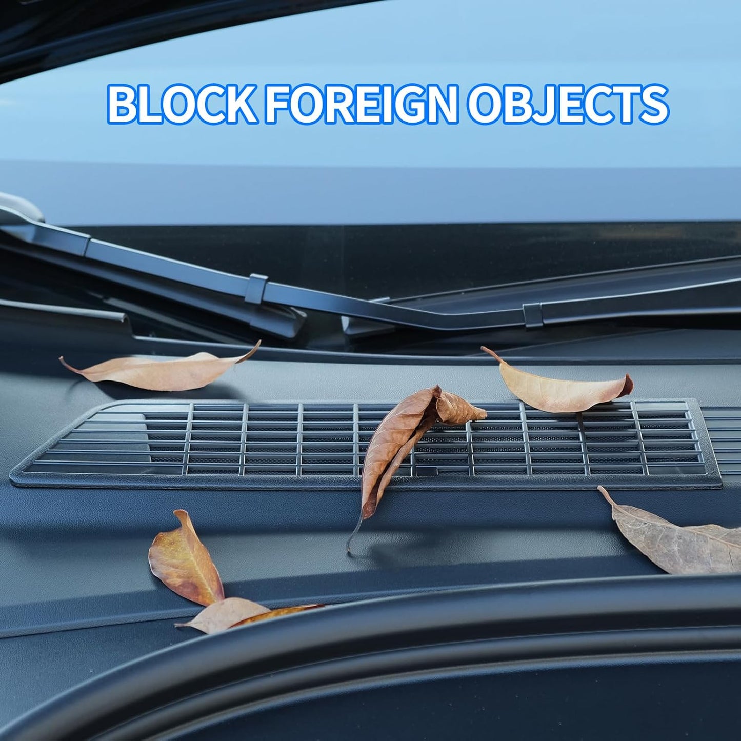 Evtesparts Model 3 Highland Front Bumper Insect Net & Air Intake Vent Radiator Protective Cover