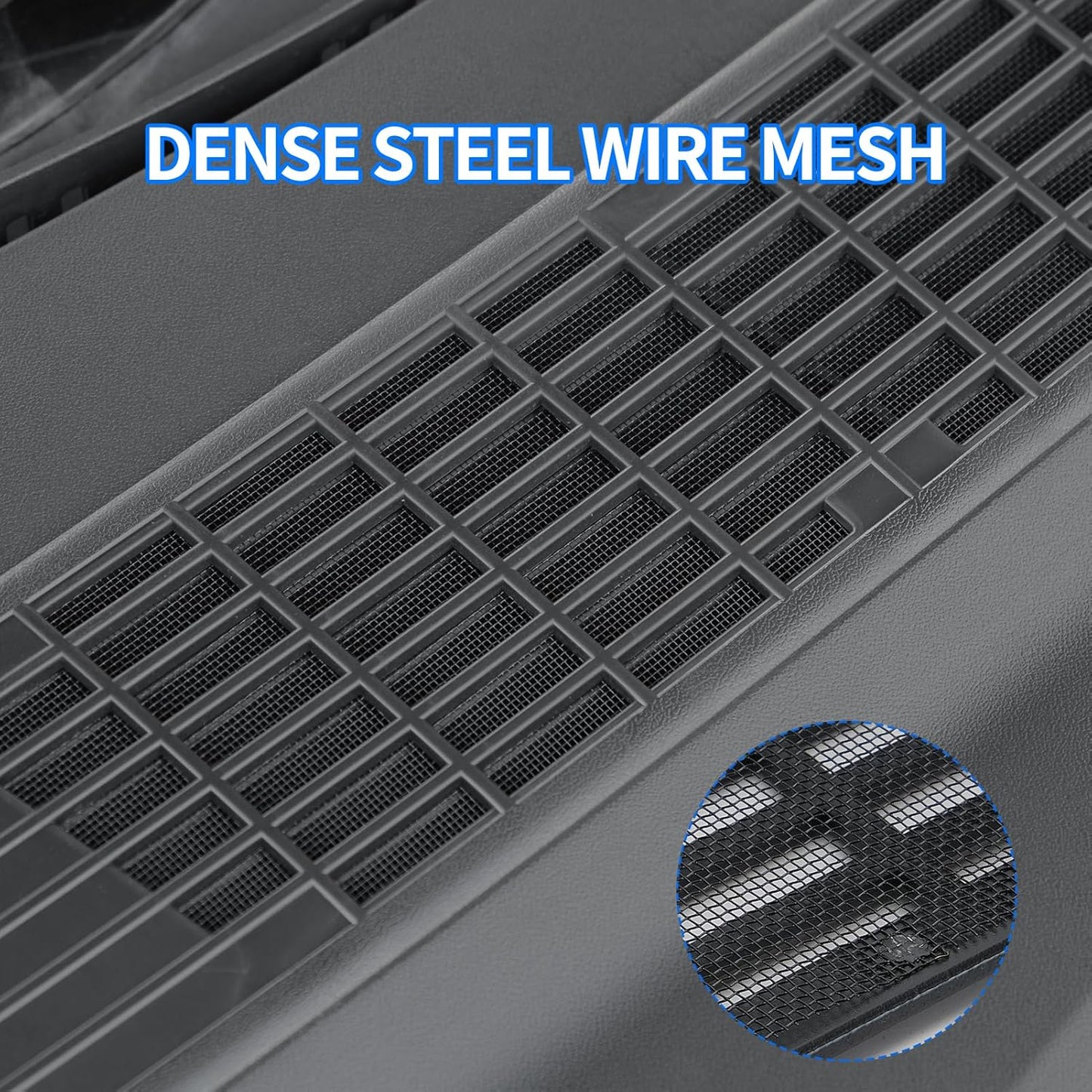 Evtesparts Model 3 Highland Front Bumper Insect Net & Air Intake Vent Radiator Protective Cover