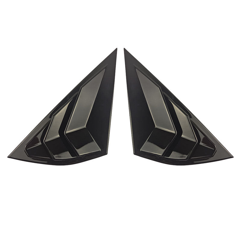 Rear Triangle Windows Shutters Cover Trim For Ford Mustang Mach-e
