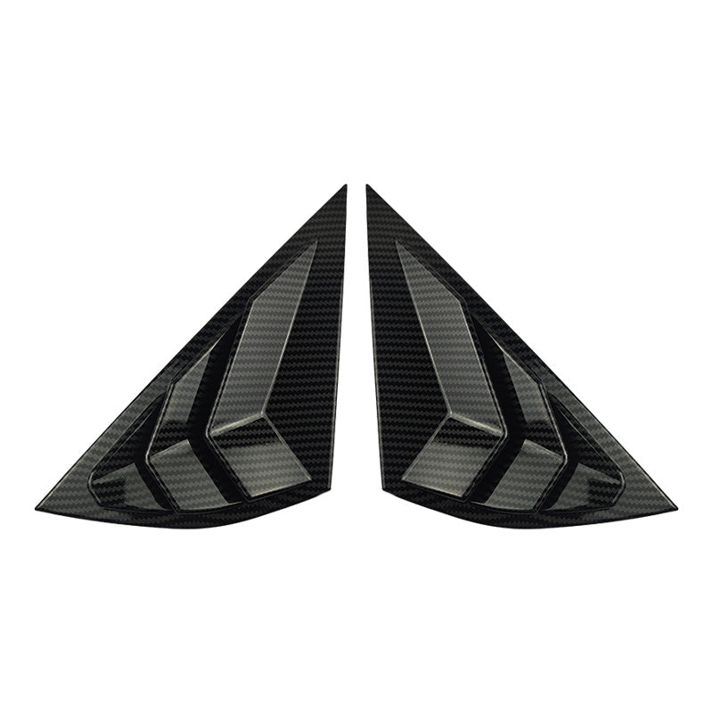 Rear Triangle Windows Shutters Cover Trim For Ford Mustang Mach-e