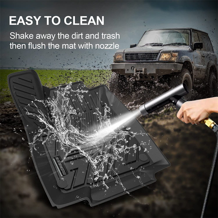 Evtesparts TPE Floor Mats For Ford Ranger 2015-2022(Right-hand Drive)