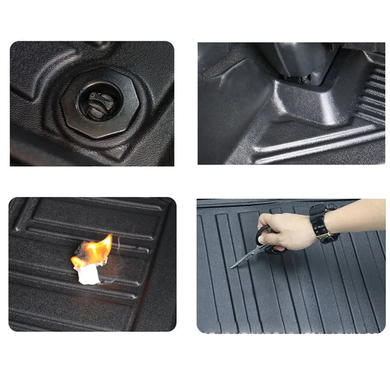 Evtesparts TPE Car Floor Mats & Trunk Mats For Toyota Alphard 40 Series 2023+