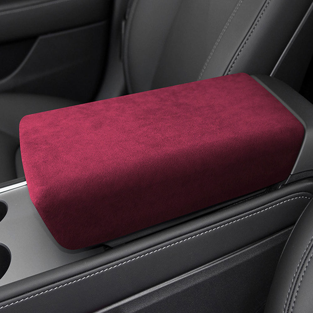 Tesla Model 3/Y Alcantara Armrest Cover