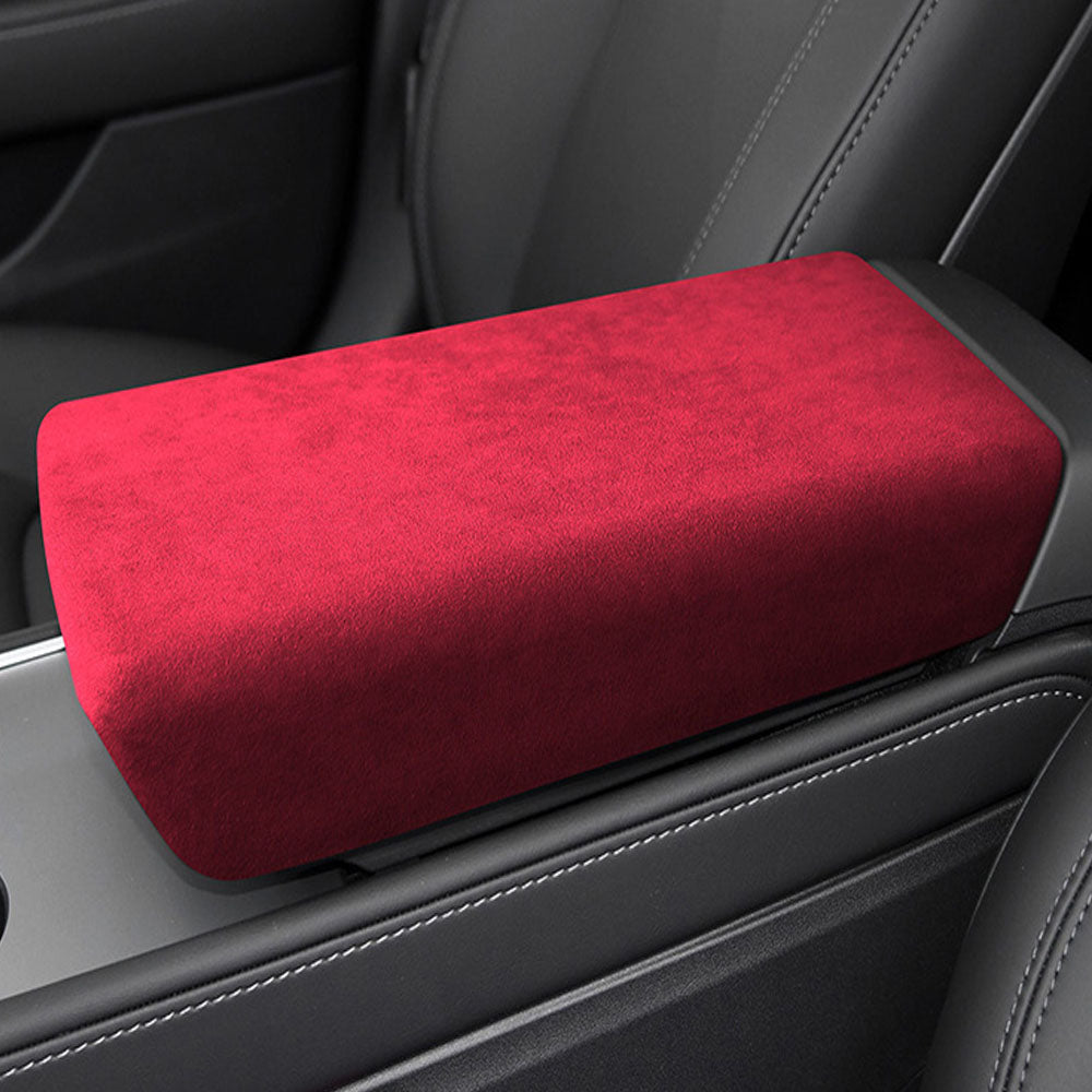 Tesla Model 3/Y Alcantara Armrest Cover