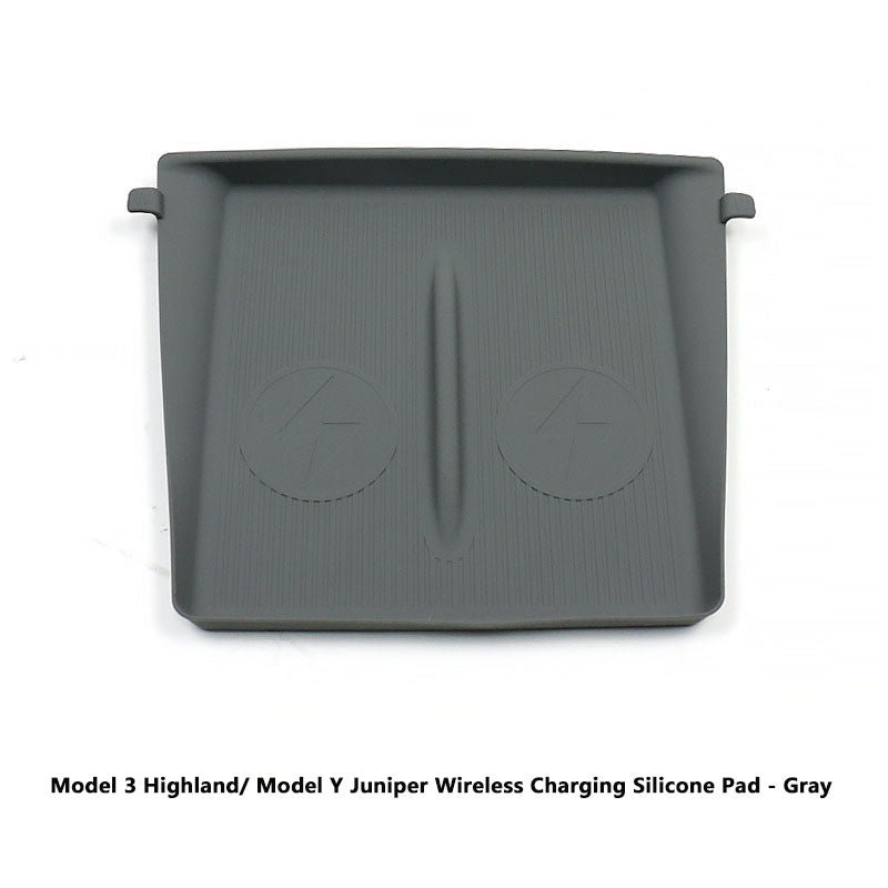 Tesla Model 3 Highland/ Model Y Juniper Wireless Charging Silicone Pad Anti-slip
