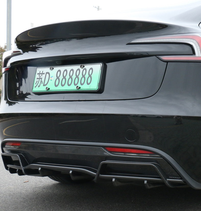 Tesla Model 3 Highland Rear Bumper Diffuser Lip
