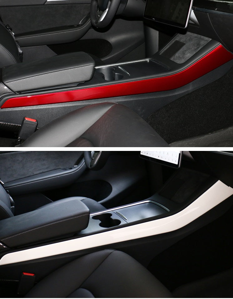 2021+ Tesla Model 3 Y Center Console Side Decorative Trim