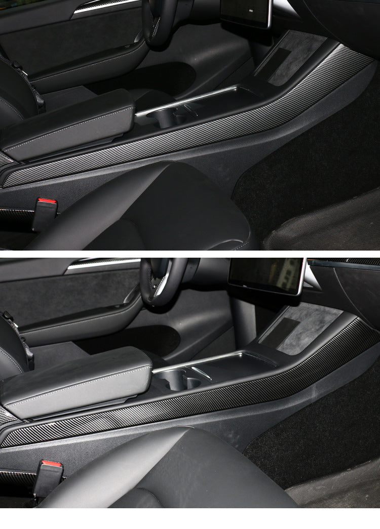 2021+ Tesla Model 3 Y Center Console Side Decorative Trim
