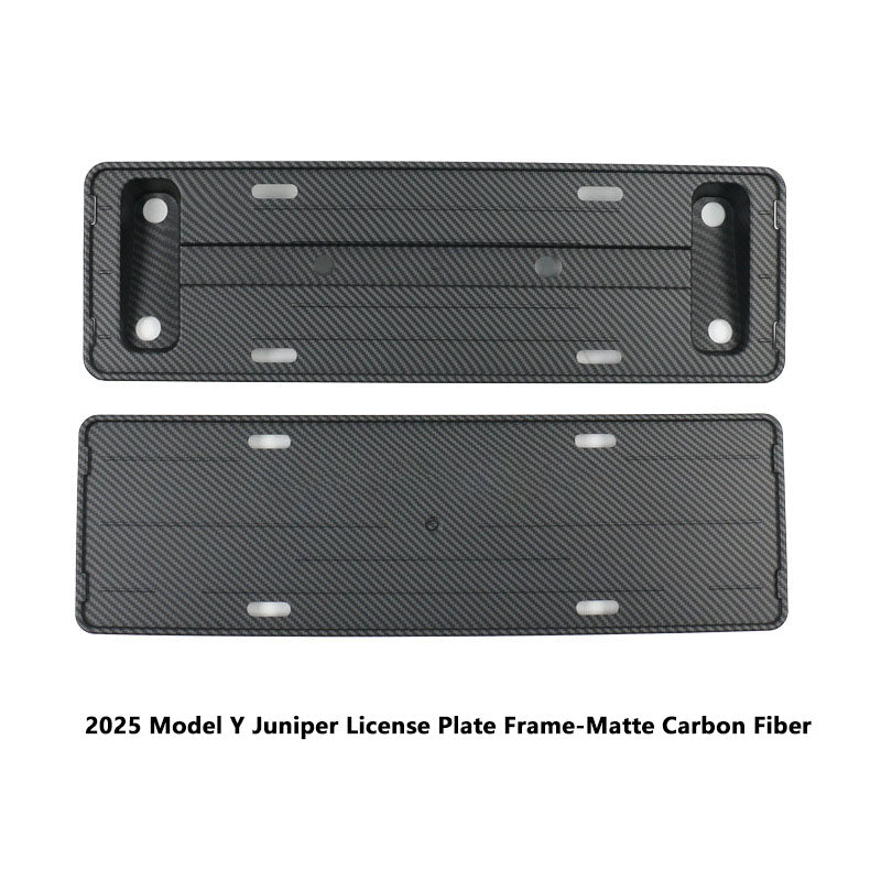Tesla Model Y Juniper Suspended License Plate Frame
