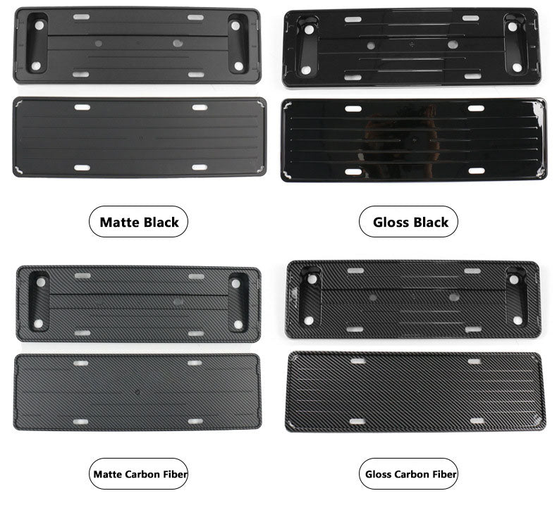 Tesla Model Y Juniper Suspended License Plate Frame