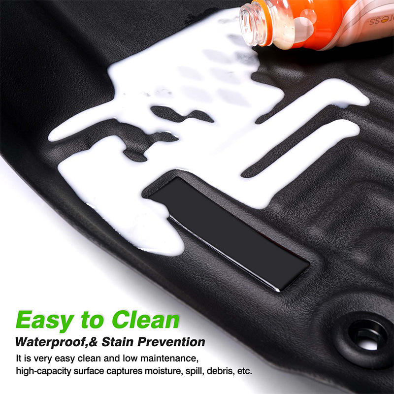 Evtesparts Waterproof Floor Mats For Toyota RAV4 2014-2018