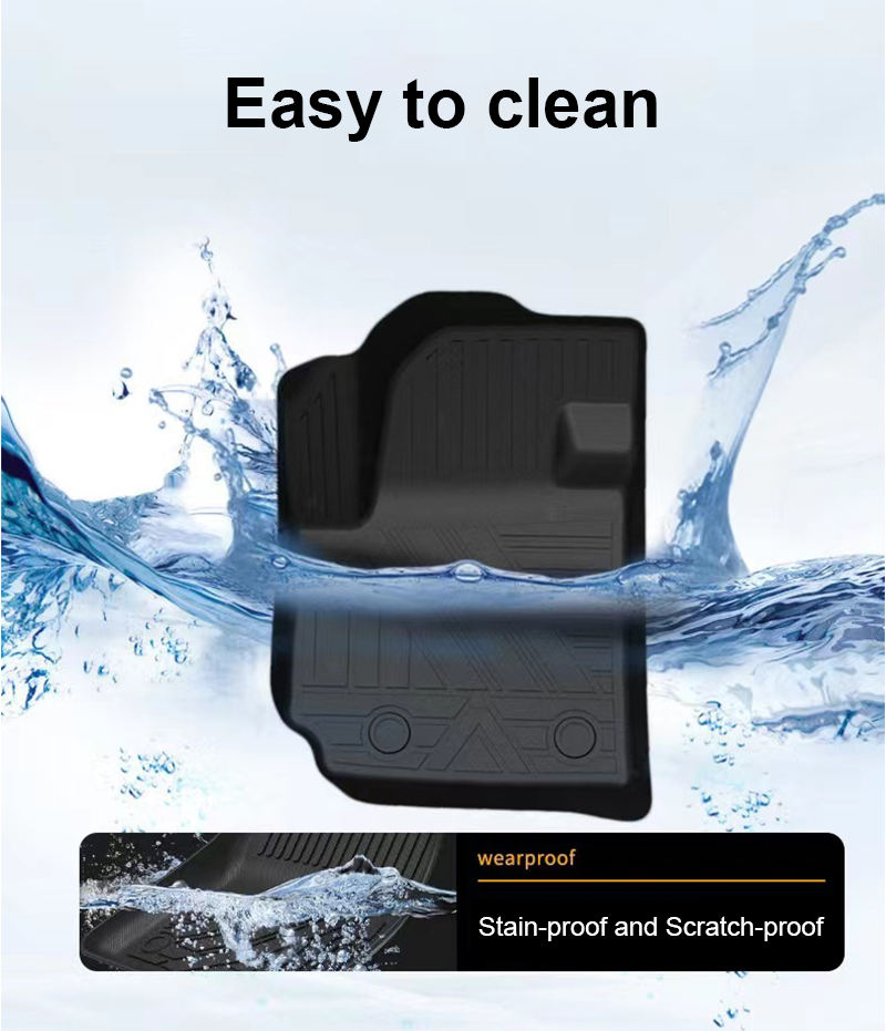 Evtesparts Waterproof Floor Mats For Toyota RAV4 2014-2018