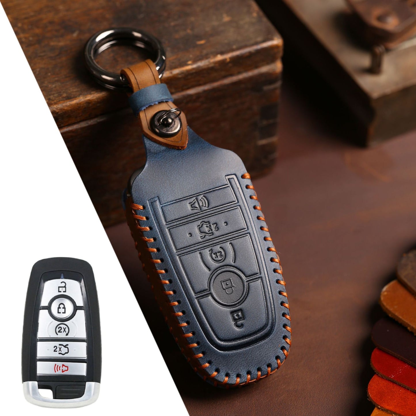 Ford Explorer Leather Key Fob Cover