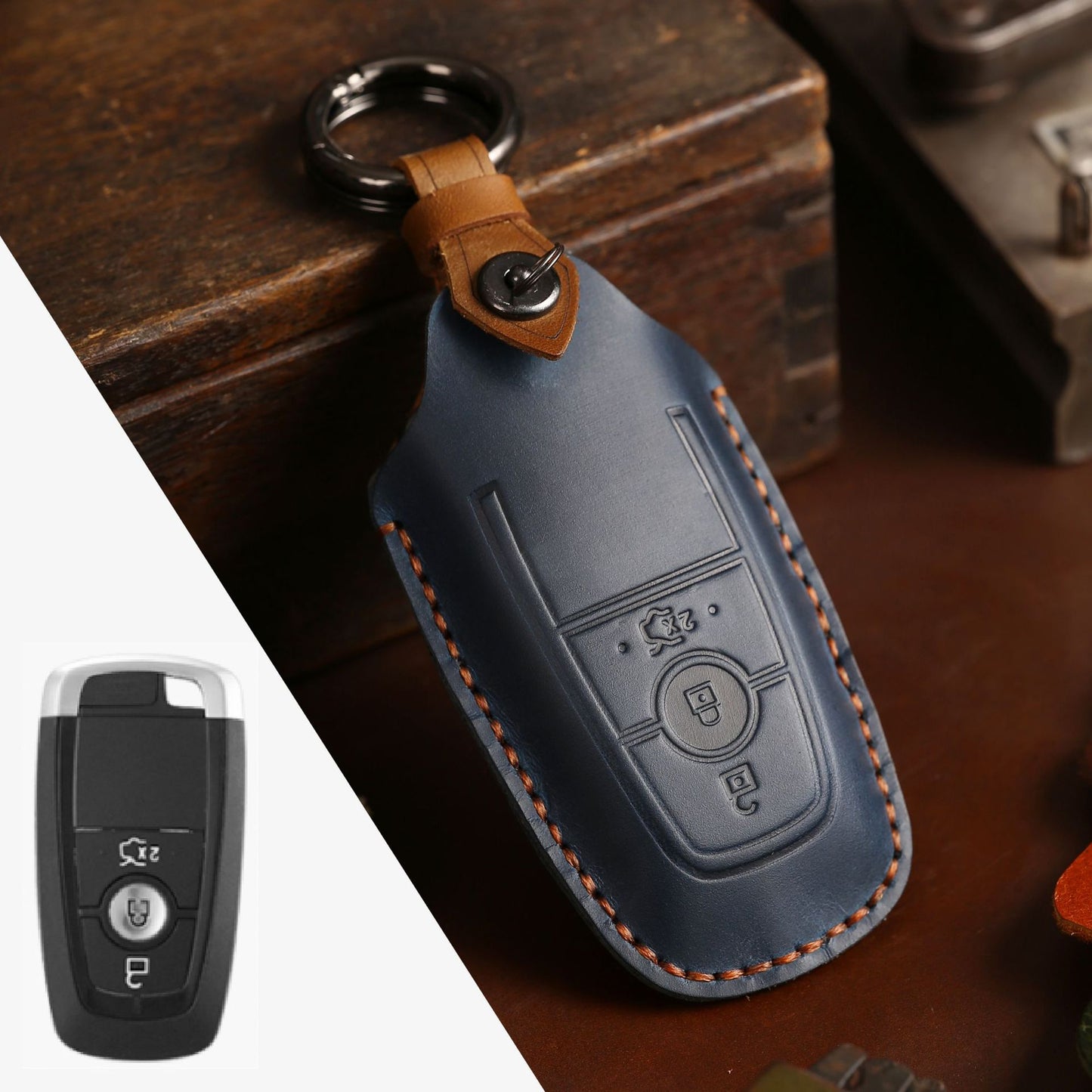 Ford Explorer Leather Key Fob Cover