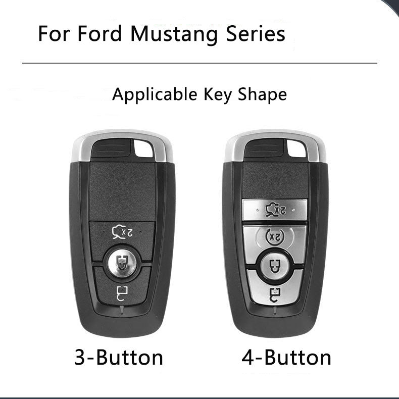 For Ford Edge Key Case Fob Cover 3 Button/4 Button