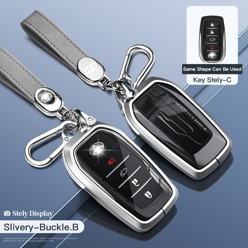 For Toyota Grand Highlander Key Case Fob Cover (3 Button/4 Button)