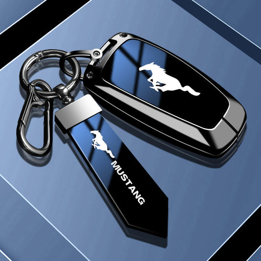 Key Case Cover Key Shell For Ford Mustang Mach E GT Shelby Cobra Horse
