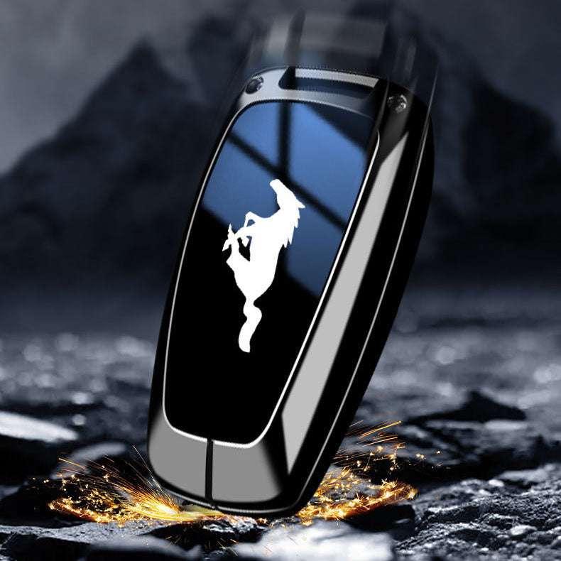 Key Case Cover Key Shell For Ford Mustang Mach E Shelby Horse GT Cobra