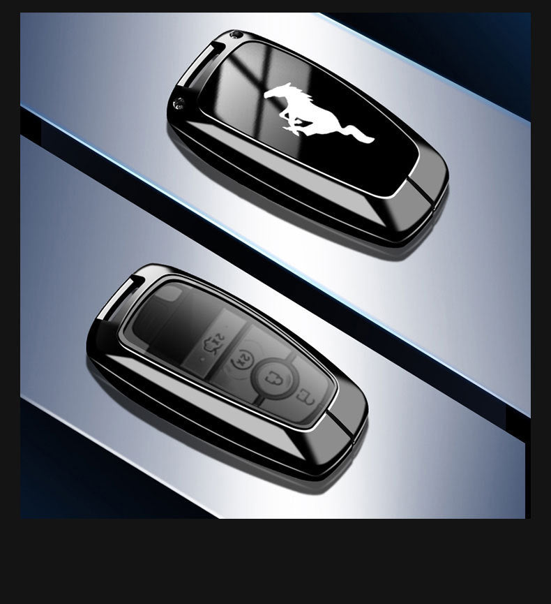 Key Case Cover Key Shell For Ford Mustang Mach E Shelby Horse GT Cobra